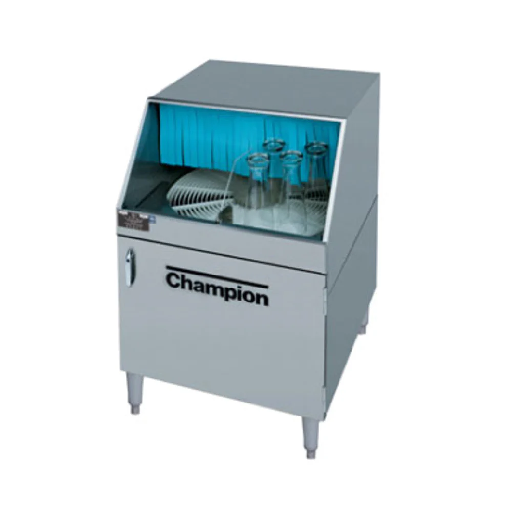 Champion CG_230/60/1 25 Inch Glasswasher Underbar Low Temperature Chemical Sanitizing Champion CG_230/60/1 25 Inch Glasswasher Underbar Low Temperature Chemical Sanitizing