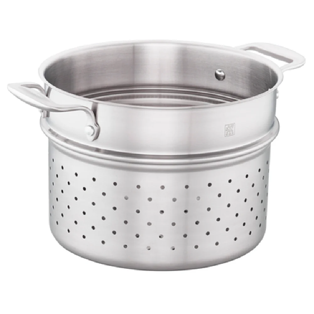 Zwilling 64080-240 Stainless Steel Pasta Insert Fits 64093-240 with Round Design