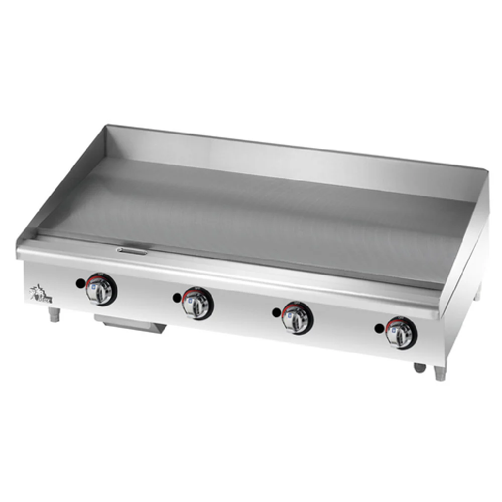 Star 648TF 48 Inch Gas Griddle with Polished Steel Plate 113200 BTU Star 648TF 48 Inch Gas Griddle with Polished Steel Plate 113200 BTU