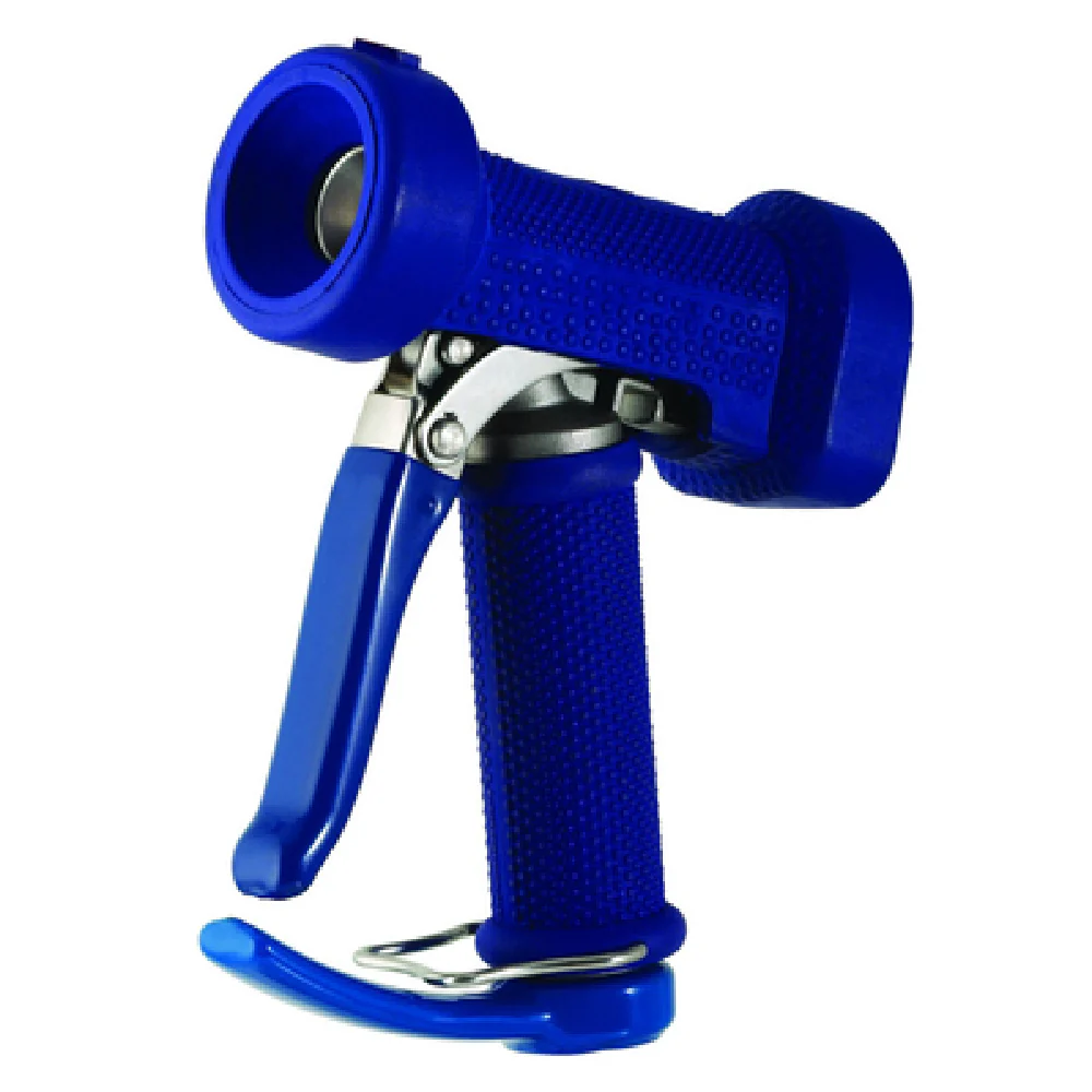 T&S Brass MV-2522-44 9/16 Inch Water Gun Front Trigger Stainless Steel Blue Rubber Cover
