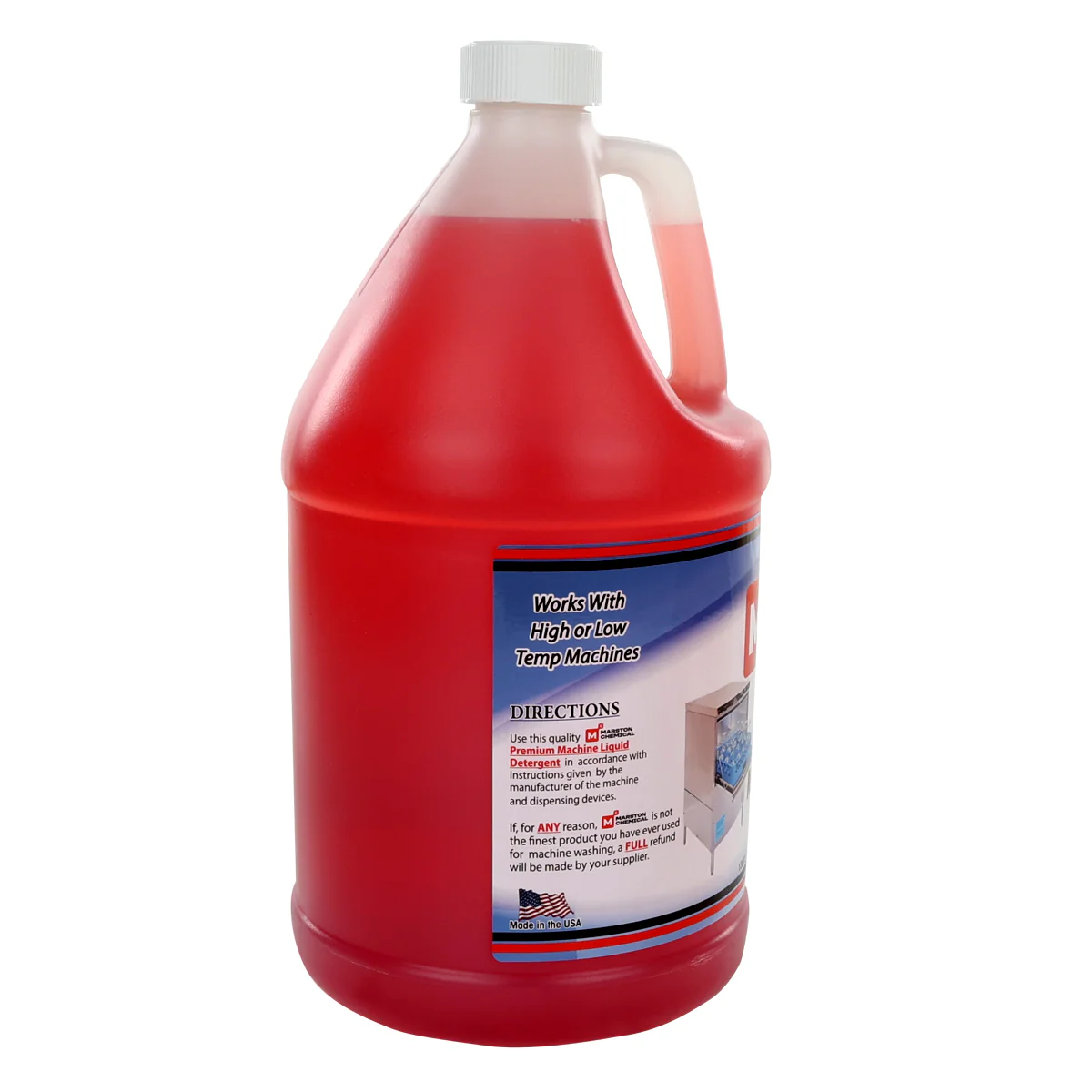 Marston Chemical 300180 Premium Machine Detergent 1 Gallon Works With High Or Low Temp Machines Marston Chemical 300180 Premium Machine Detergent 1 Gallon Works With High Or Low Temp Machines
