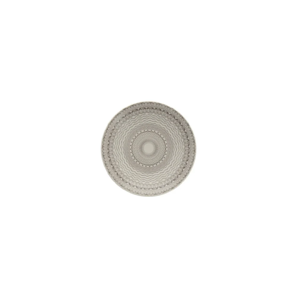 Fortessa STN.5500.01 6.25 Inch Coupe Plate Marrakech Gray Dishwasher Safe