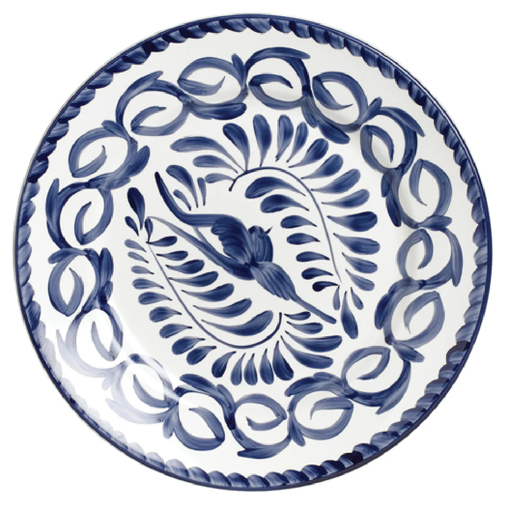 Steelite A124P104 12.25 Inch Rimmed Rolled Edge Plate Puebla China
