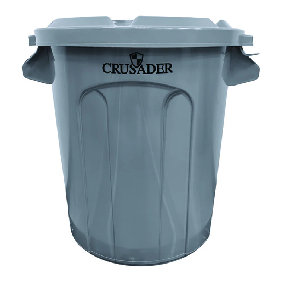 Quantum CTC-10_YELLOW Crusader Round Heavy-duty Utility Container 10 Gallon 15-3/5