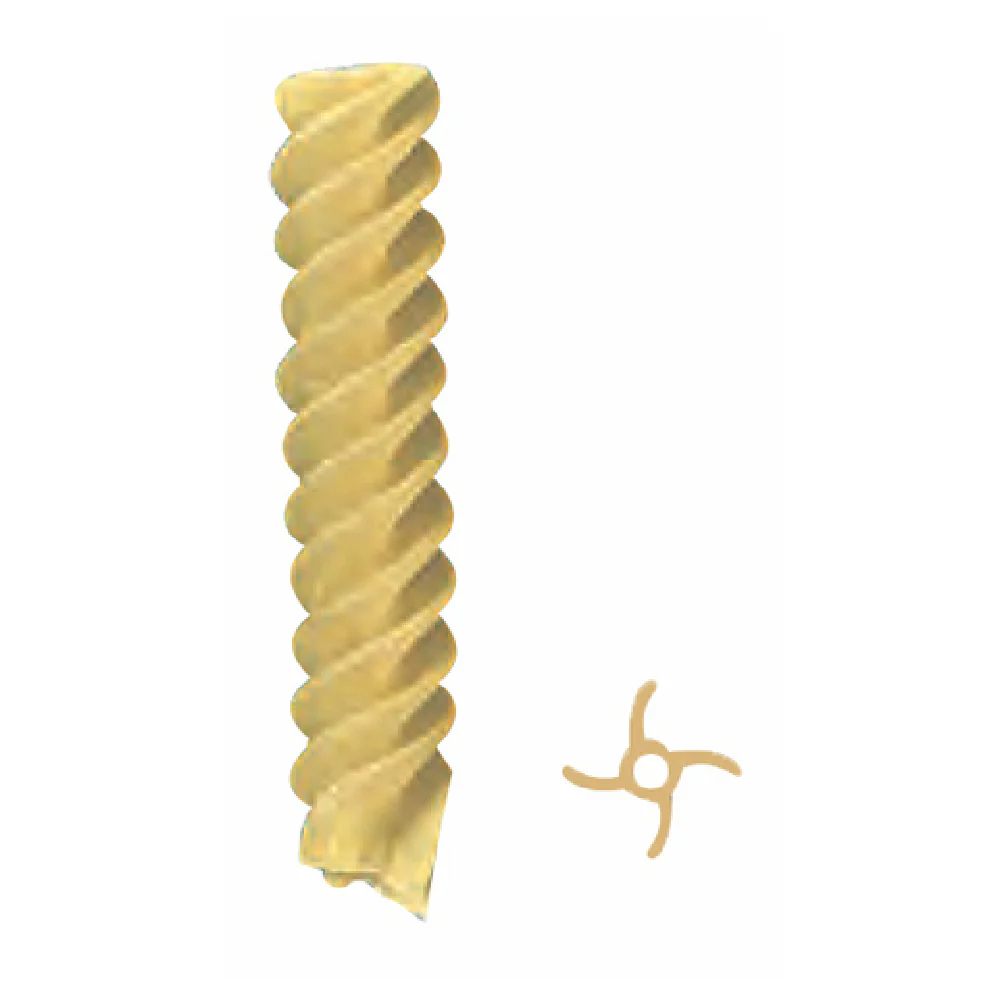 Arcobaleno Pasta Equipment AEX18 and AEX20#223 9mm Extruder Die Fusilli Bronze Arcobaleno Pasta Equipment AEX18 and AEX20#223 9mm Extruder Die Fusilli Bronze