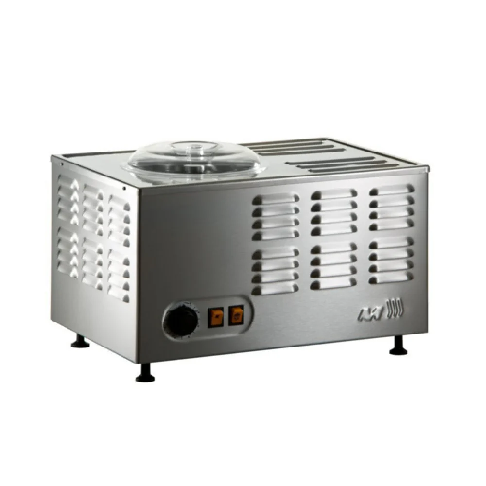 Omcan 58179 12 Inch Musso Stella Ice Cream Maker R134A Refrigeration 3 Liter Capacity Stainless Steel with Timer Omcan 58179 12 Inch Musso Stella Ice Cream Maker R134A Refrigeration 3 Liter Capacity Stainless Steel with Timer