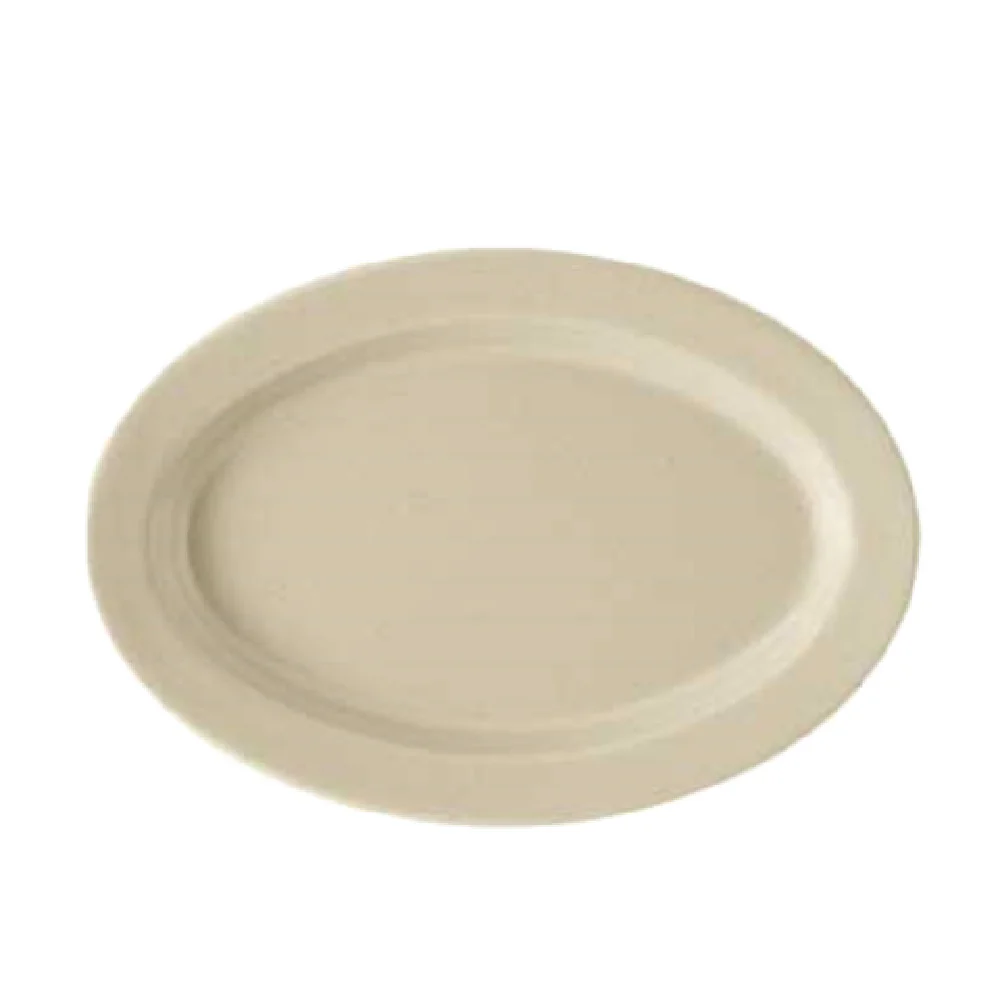GET Enterprises OP-115-S 11 Inch Oval Break-Resistant Melamine Platter