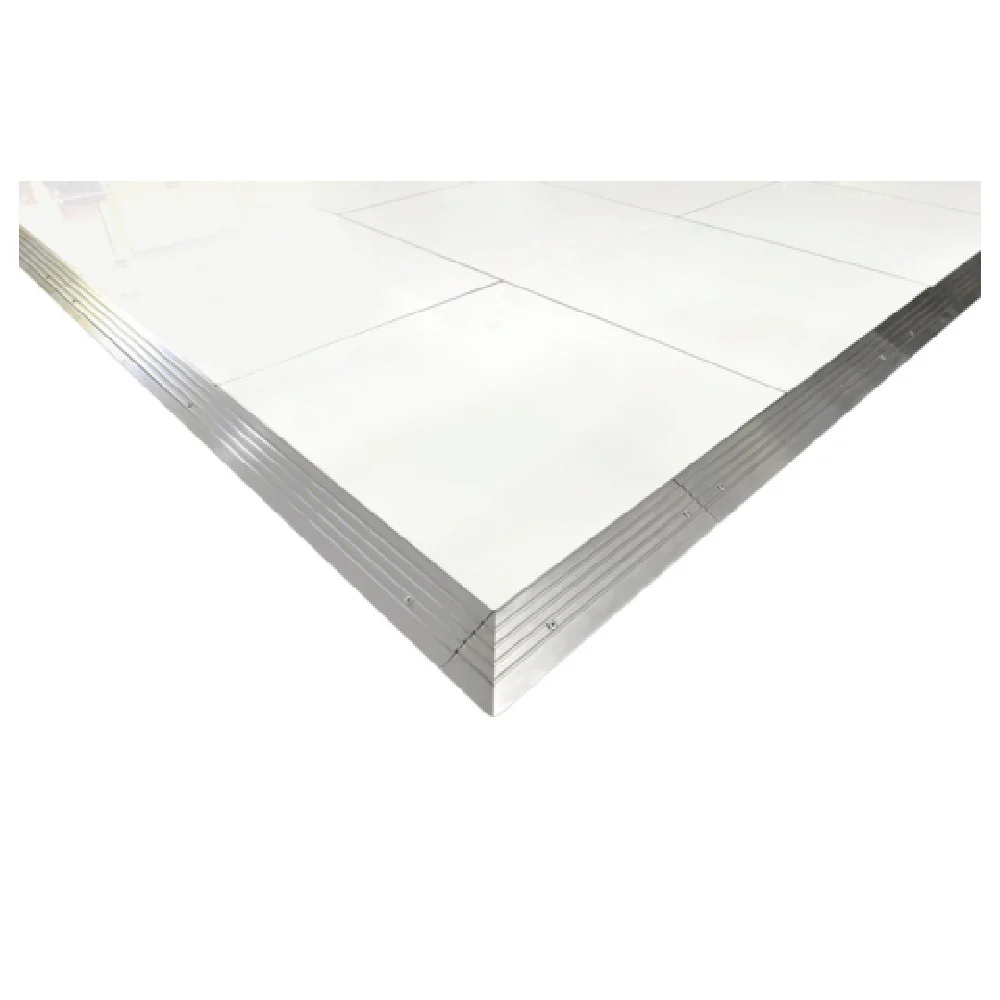 Forbes Industries 3315WDK 384 Inch Portable Dance Floor Set White Acrylic Aluminum Forbes Industries 3315WDK 384 Inch Portable Dance Floor Set White Acrylic Aluminum
