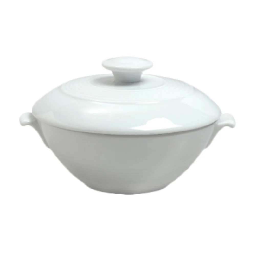 Steelite 6300P131 3.5 Inch Low Bowl Lid Aura Gourmet Porcelain