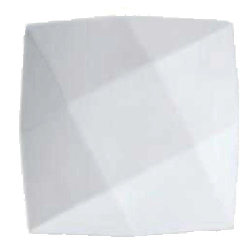 Vertex China ARG-OT16 10 Inch Deep Rolled Edge Optic Plate Bright White Vertex China ARG-OT16 10 Inch Deep Rolled Edge Optic Plate Bright White