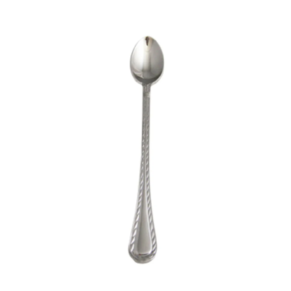 Bon Chef SBS402S 7.37 Inch Amore Ice Teaspoon Silverplated Spoon Iced Tea