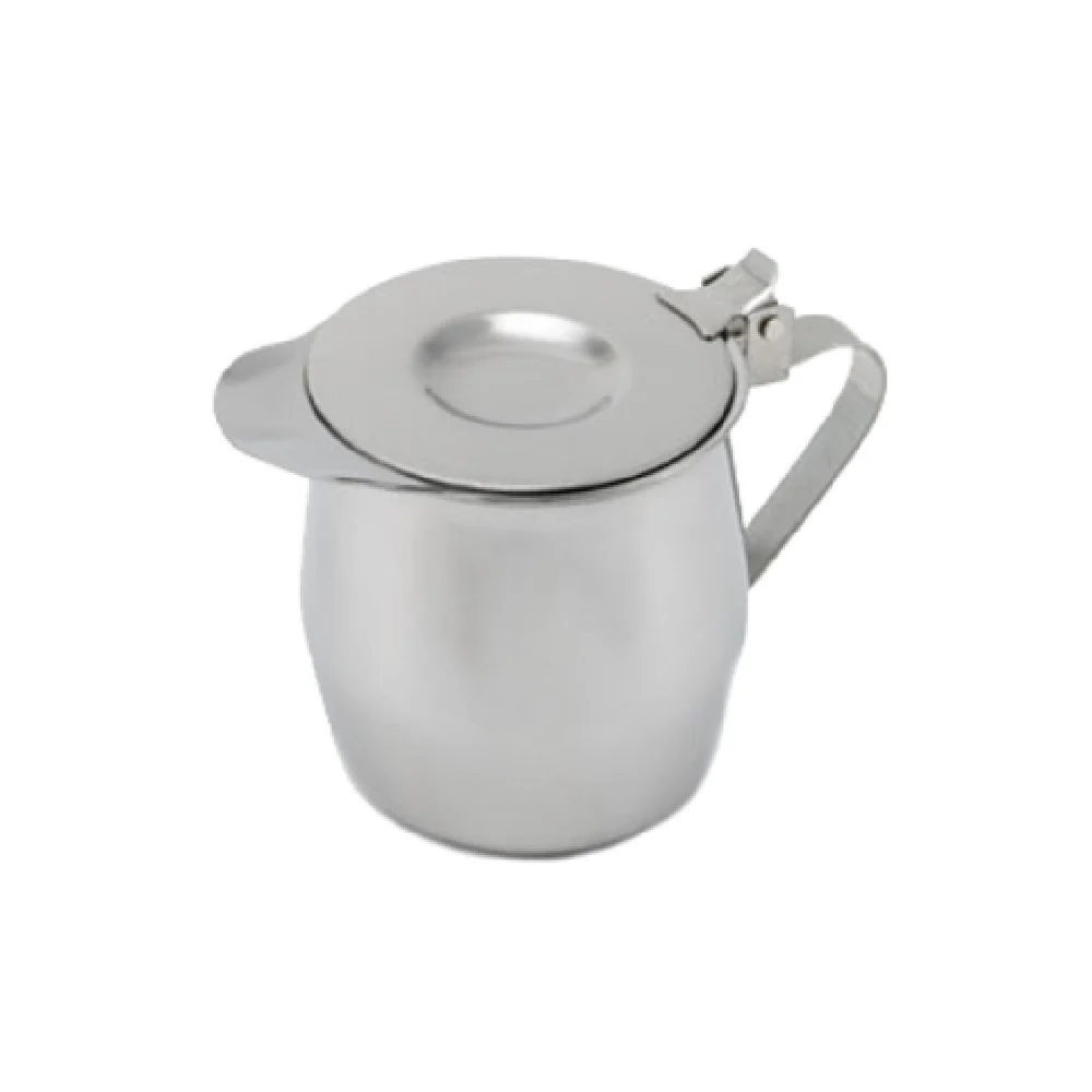Vollrath 46613 10 Oz. Insulated Server with Hinged Cover Stainless Steel