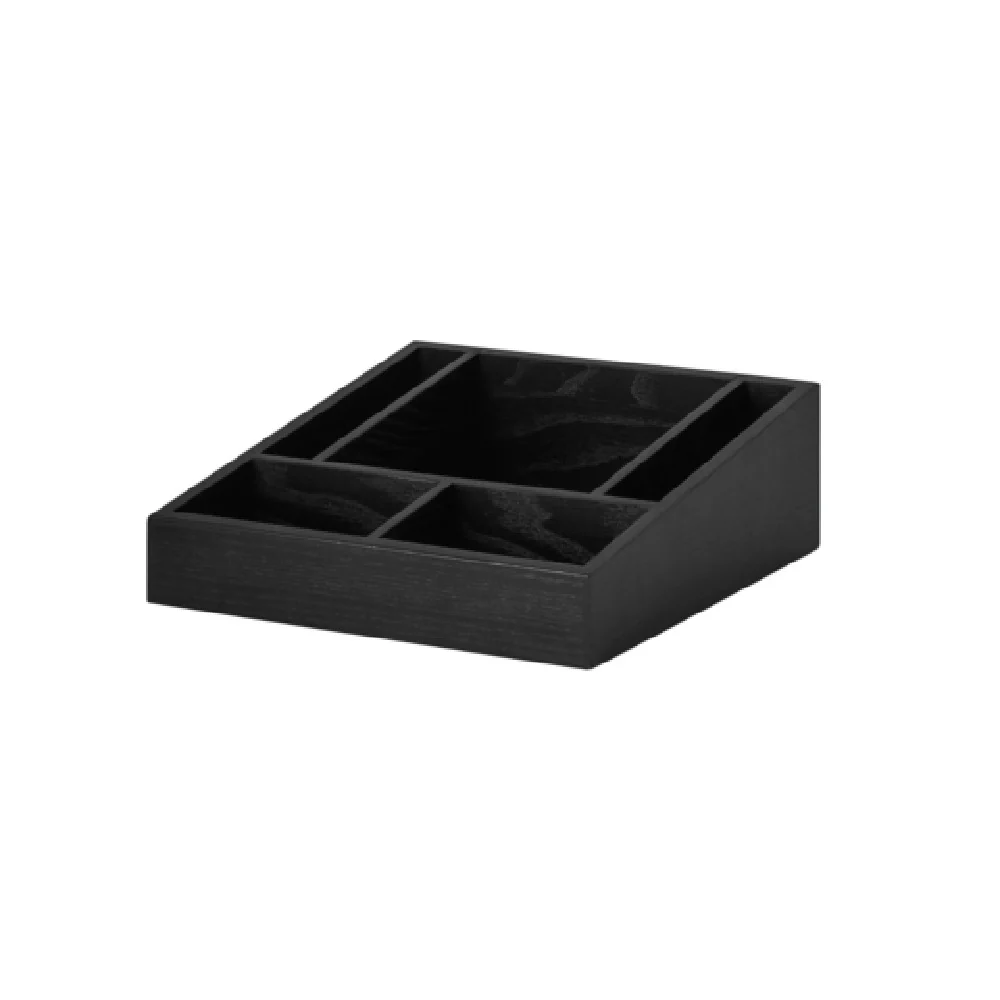 Steelite 7368MW511 8.875 Inch Napkin Holder Square Wood Spire Dark Wood Steelite 7368MW511 8.875 Inch Napkin Holder Square Wood Spire Dark Wood