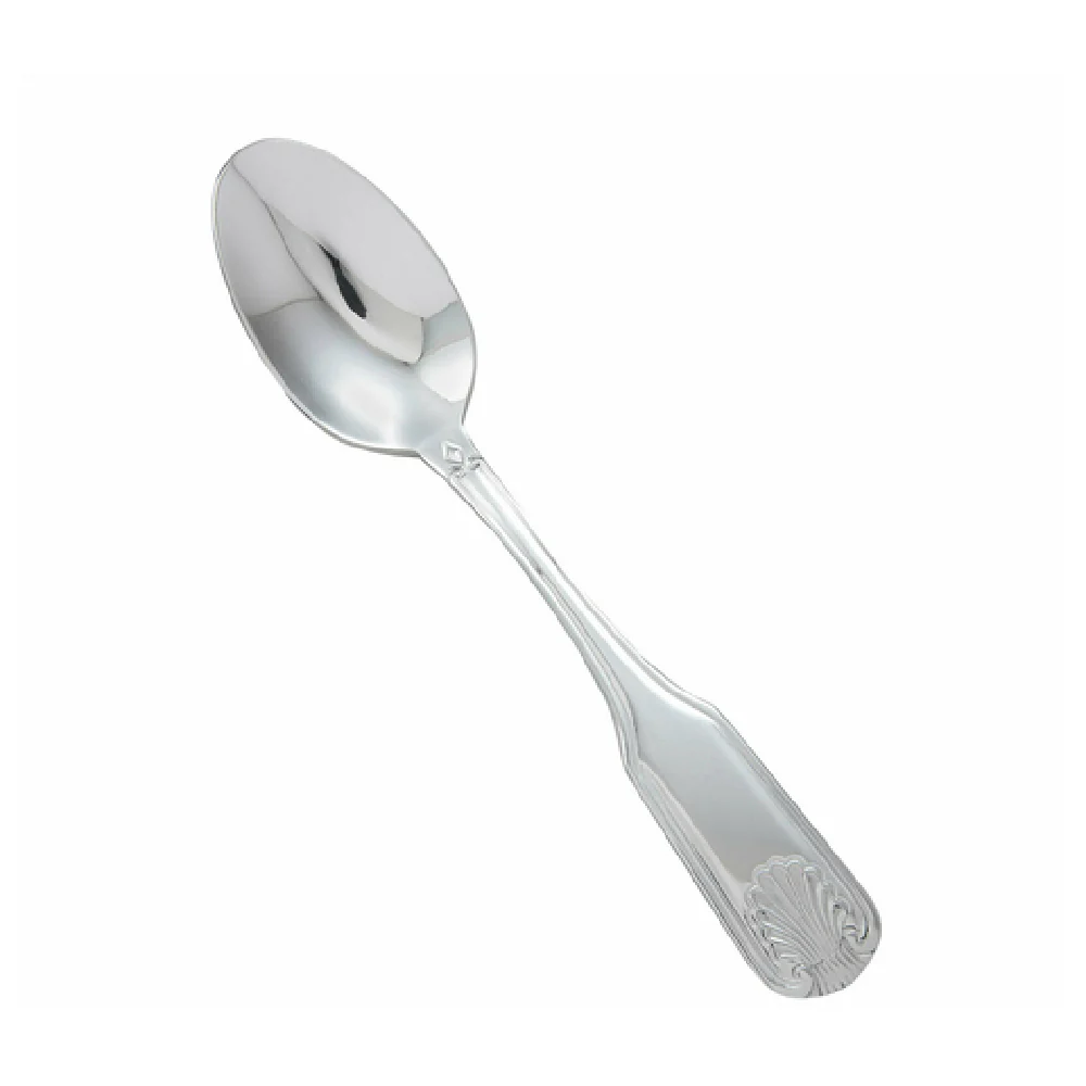 Winco 0006-01 6-3/8 Inch Extra Heavy Weight Teaspoon Mirror Finish 18/0 Stainless Steel