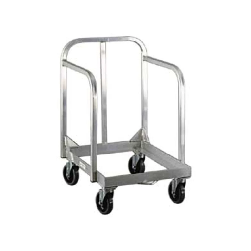 New Age Industrial 1193 21 Inch Sheet Pan Dolly with Sides and Handle Aluminum New Age Industrial 1193 21 Inch Sheet Pan Dolly with Sides and Handle Aluminum