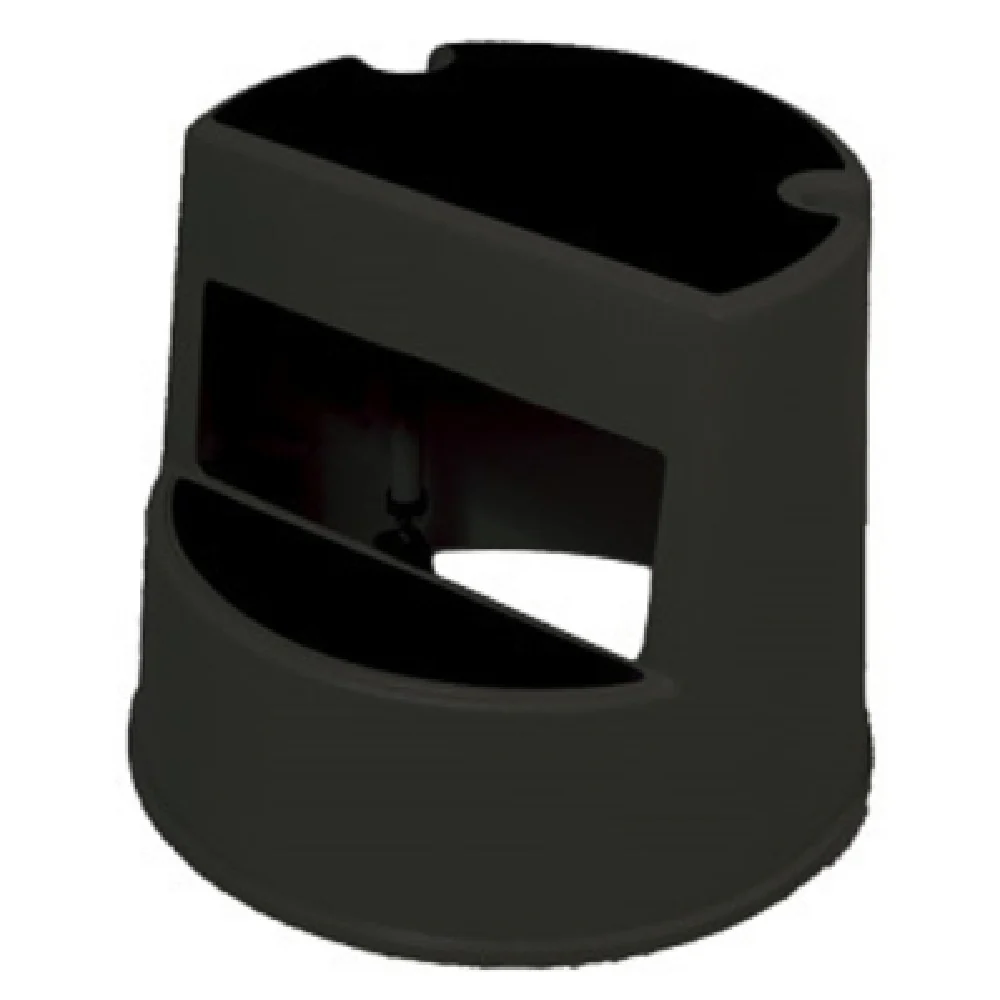 Rubbermaid FG252300BLA 16 Inch Stepstool Two Step Rubber Casters Plastic Black