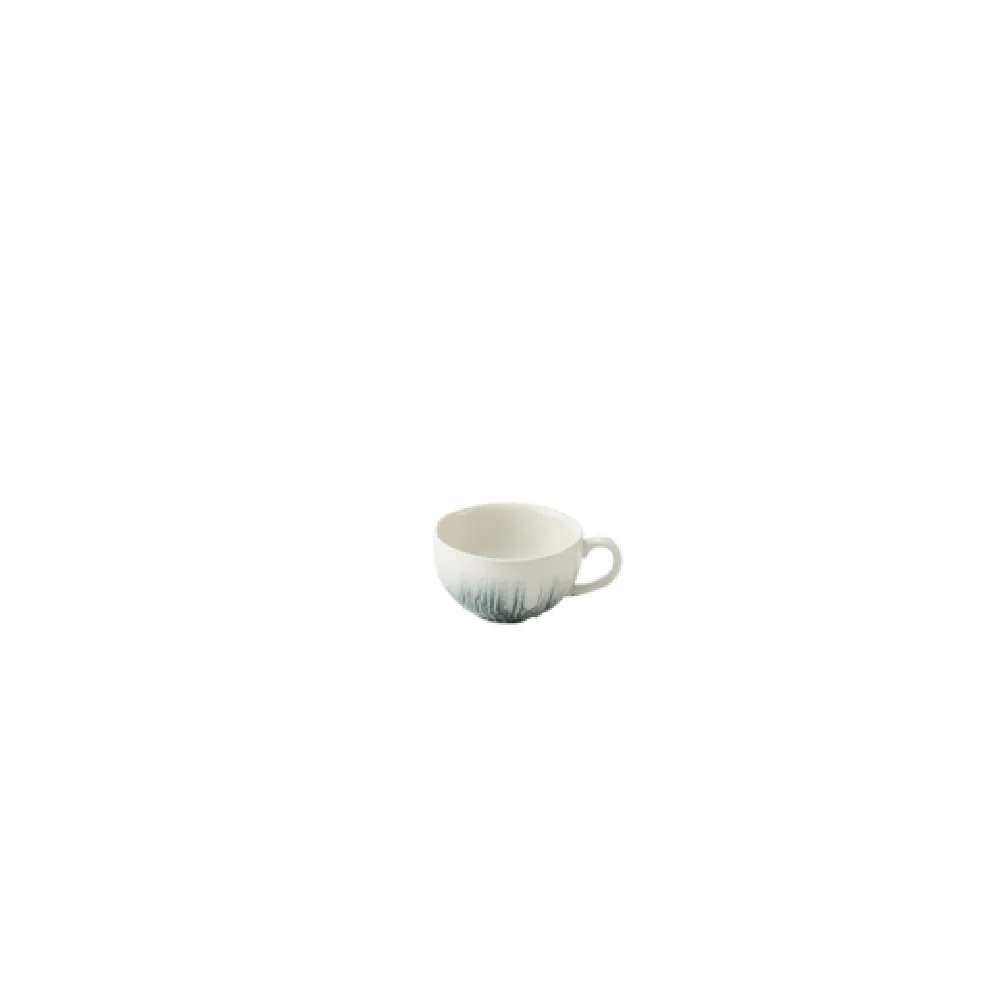 Churchill China TDBKCB201 Tide Black Cafe Cappuccino Cup 8 Oz. Ceramic