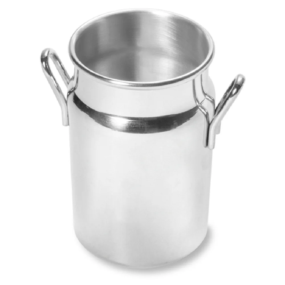 Vollrath 59764 5 Oz Mini Milk Can Stainless Steel 1.8 Inch Diameter with Smooth Finish