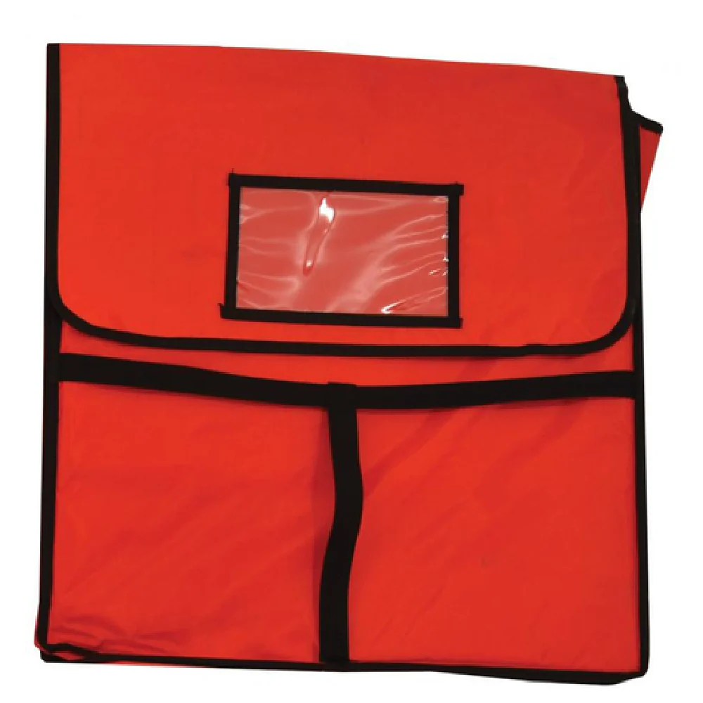 Omcan 28352 18 Inch Pizza Bag Artificial Leather Red Holds Two 16 Inch Boxes Omcan 28352 18 Inch Pizza Bag Artificial Leather Red Holds Two 16 Inch Boxes