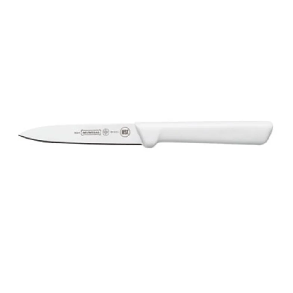 Mundial SCW0547-4 4 Inch Blade Length White Polypropylene Handle Paring Knife