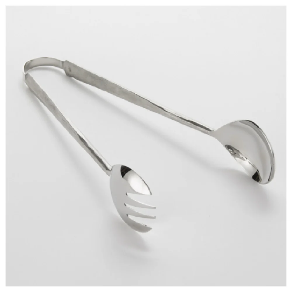 American Metalcraft SHFT11 11-3/4 Inch Length Stainless Steel Serving Tongs Hand Forged