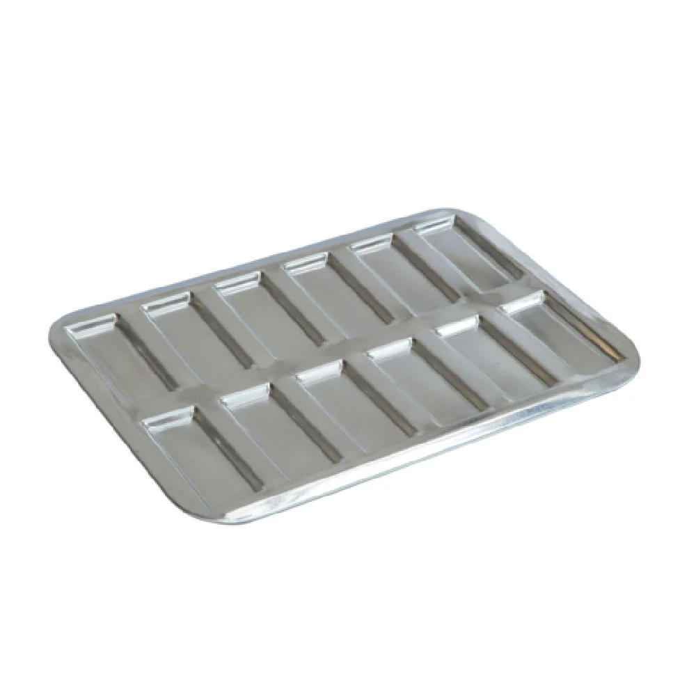 Louis Tellier 167030 11 Inch Remis Pink Baking Sheet Mini-financiers Tinned Steel Louis Tellier 167030 11 Inch Remis Pink Baking Sheet Mini-financiers Tinned Steel