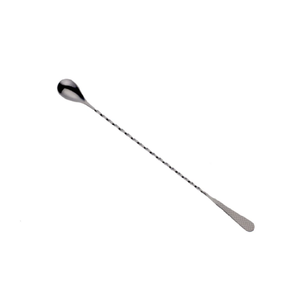 Mercer Culinary M37204BK 13-3/16 Inch Bar Spoon with Twisted Stem Stainless Steel Black Finish Mercer Culinary M37204BK 13-3/16 Inch Bar Spoon with Twisted Stem Stainless Steel Black Finish