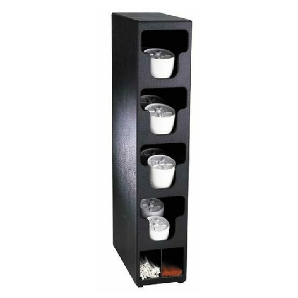 Dispense Rite TLO-4BT 6-1/2 Inch Lid and Straw Organizer Black Polystyrene Dispense Rite TLO-4BT 6-1/2 Inch Lid and Straw Organizer Black Polystyrene
