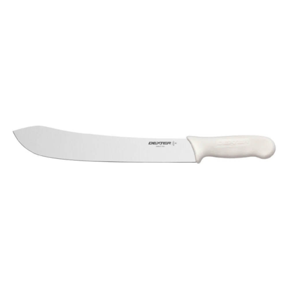 Dexter Russell S112-12PCP 12 Inch Knife Stain-free High-carbon Steel White Handle Dexter Russell S112-12PCP 12 Inch Knife Stain-free High-carbon Steel White Handle