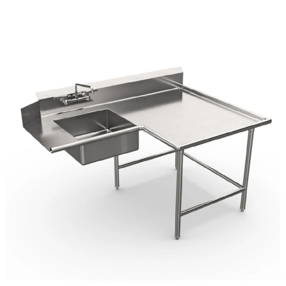 Winholt SDT-16-I-144R 144 Inch Island Dishtable Soiled Right-left Operation