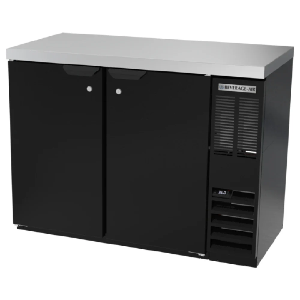 Beverage Air BB48HC-1-F-B-27 48 Inch Refrigerated Food Rated Back Bar Cabinet Two-section Beverage Air BB48HC-1-F-B-27 48 Inch Refrigerated Food Rated Back Bar Cabinet Two-section