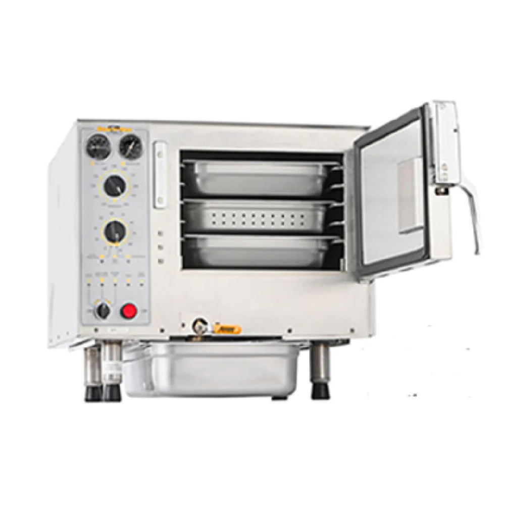 AccuTemp S32401D060 24 Inch Electric Boilerless Convection Steamer with Manual Controls