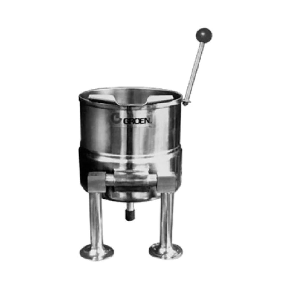 Groen TDC/3-6 15 Inch Direct Steam Kettle Table Top 6 Quarts Stainless Steel with Tilt