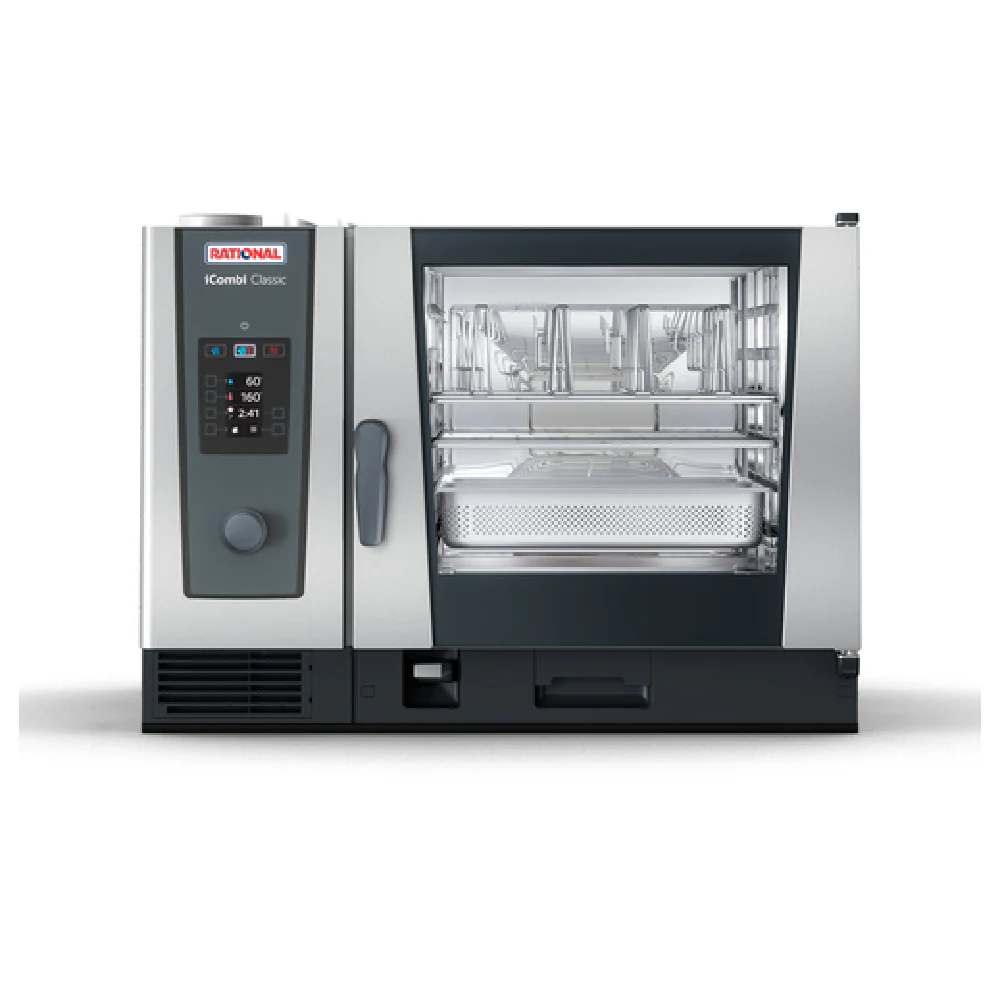 Rational ICC 6-FULL NG 208/240V 1 PH (LM200CG)-QS Gas Combi Oven 42 Inch 106500 BTU
