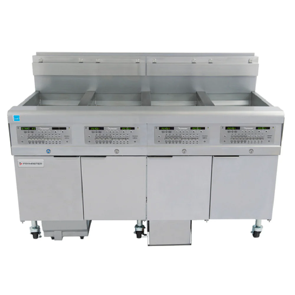 Frymaster 4FQG30U_LP 62 Inch Gas Deep Fryer Battery Automatic Filtration 280000 BTU Frymaster 4FQG30U_LP 62 Inch Gas Deep Fryer Battery Automatic Filtration 280000 BTU
