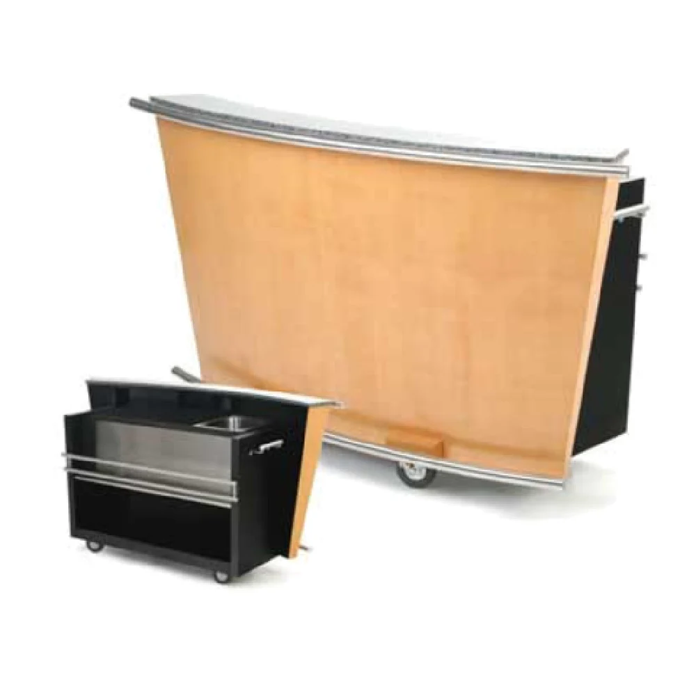 Forbes Industries 5780-6 31-1/2 Inch Mobile Bar 6 Foot Length Wood Veneer Aesthetic Forbes Industries 5780-6 31-1/2 Inch Mobile Bar 6 Foot Length Wood Veneer Aesthetic