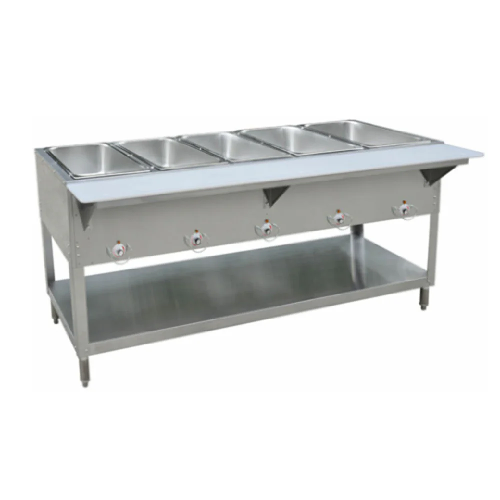 Hubert 28W-113 Kratos® Electric Steam Table/Hot Food Table Five Wells Stationary