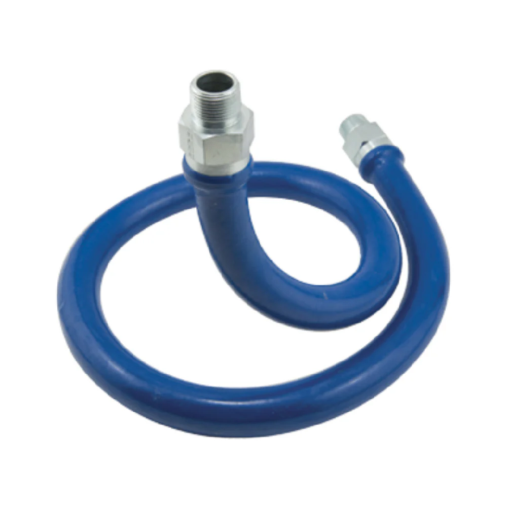 Dormont 1675BP60 3/4 Inch Diameter Moveable Gas Connector Hose 60 Inch Length with Stainless Steel Braid 198000 BTU Dormont 1675BP60 3/4 Inch Diameter Moveable Gas Connector Hose 60 Inch Length with Stainless Steel Braid 198000 BTU