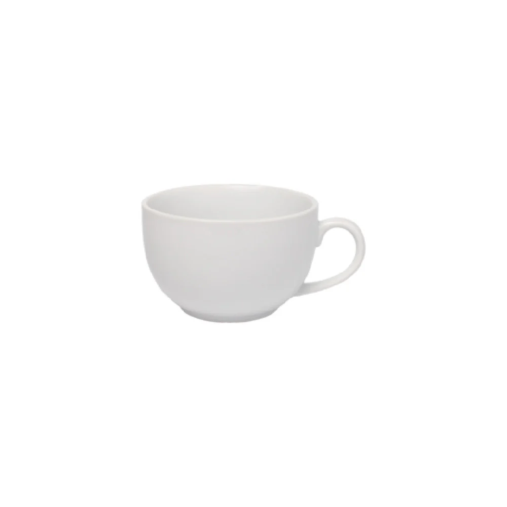 Vertex China ARG-59T 14 Oz Cup with Handle Porcelain Bright White 4-5/8 Inch