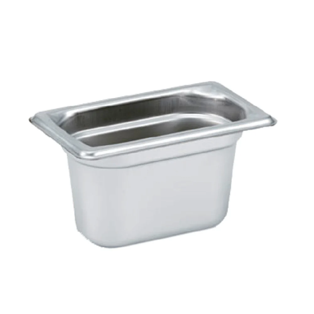 Vollrath 90942 4 Inch Deep 1/9 GN Food Pan Stainless Steel 22 Gauge