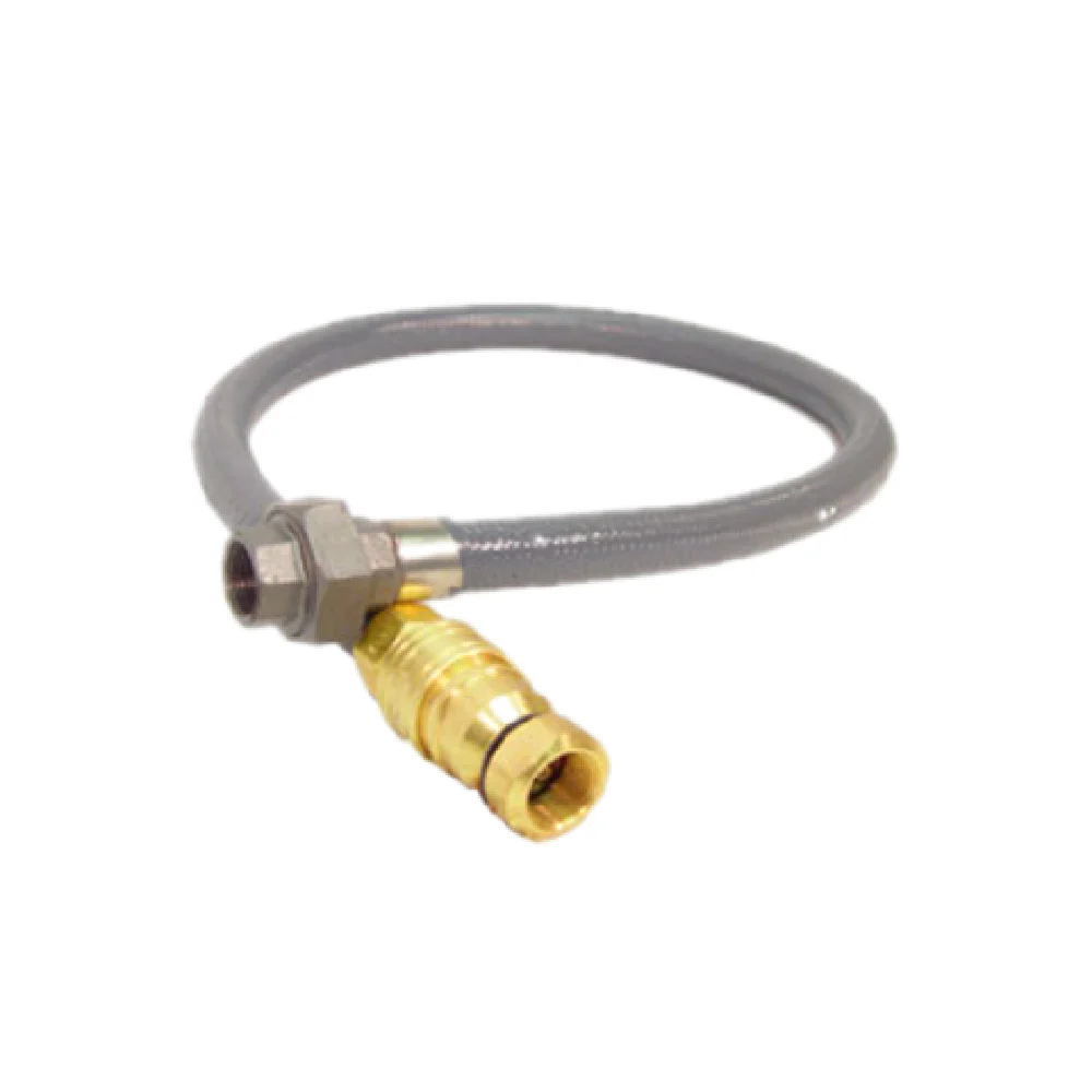 Ultrafryer Systems 24322 3/4 Inch Gas Connector Hose 48 Inch with Restraining Cable 255000 BTU