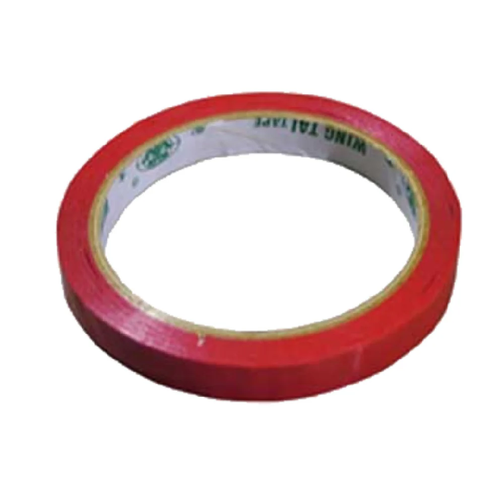 Optional Red 9mm Wide x 66m Long PVC Sealer Tape (16 Rolls Per Packaging), Omcan 31349