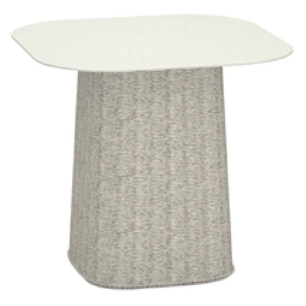 emuamericas, llc 1223 20 Inch Side Table Indoor/outdoor Full Rope Base Aluminum emuamericas, llc 1223 20 Inch Side Table Indoor/outdoor Full Rope Base Aluminum