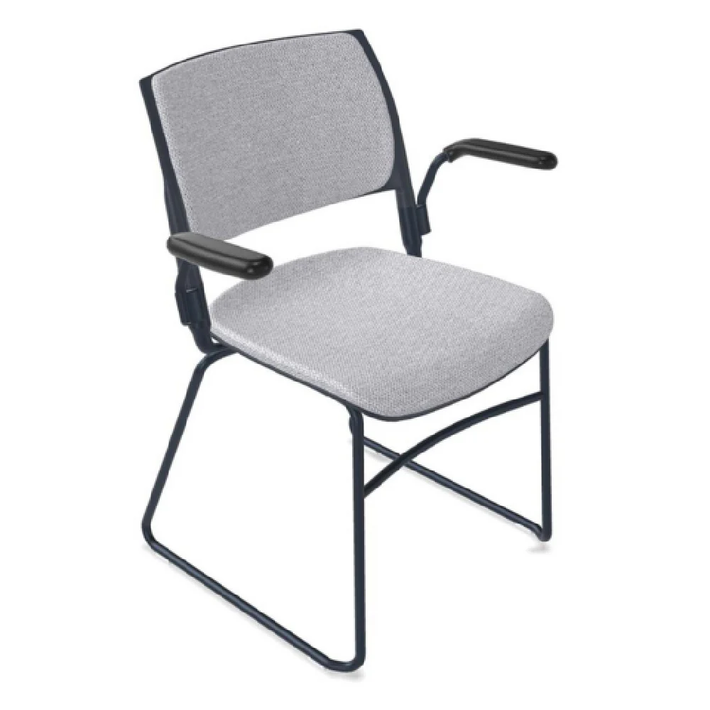 Forbes Industries FGA201###### 20 Inch Upholstered Chair with Arms Plastic Glides