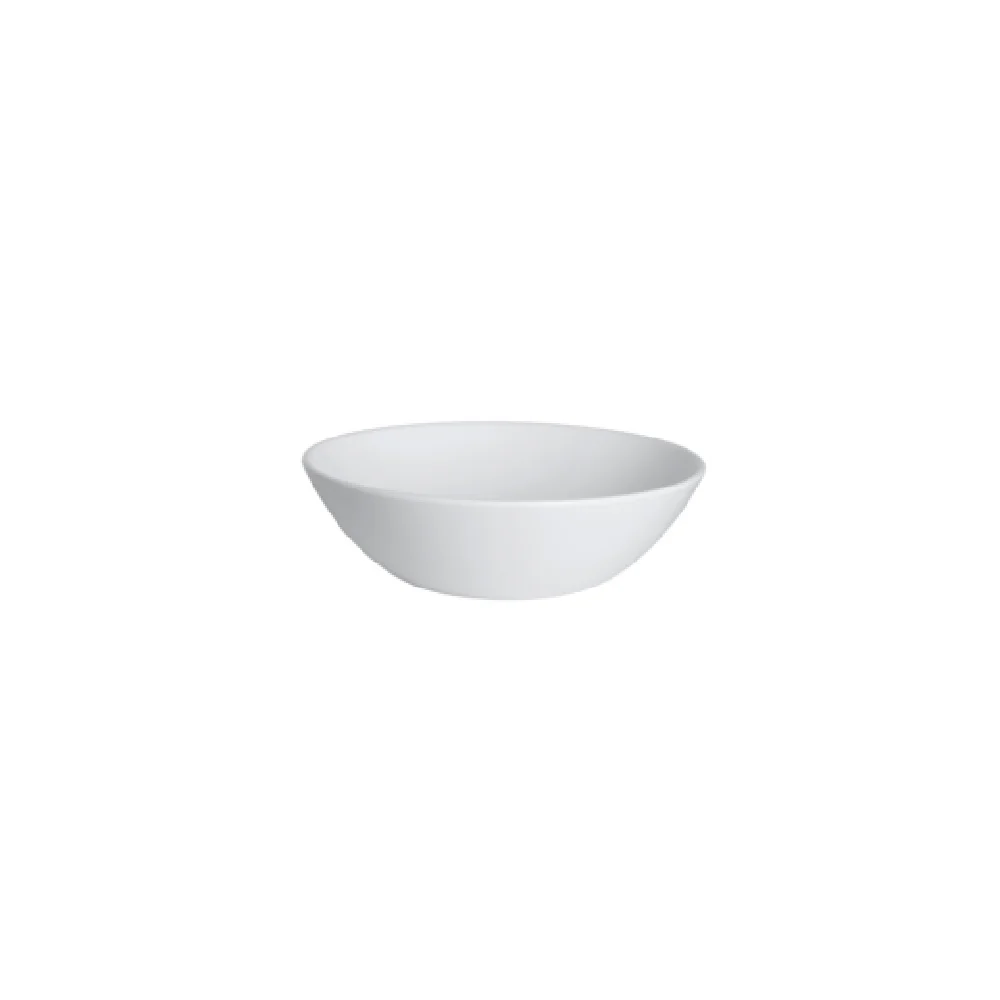 Steelite 7075MM313 15 oz Coupe Bowl Round Melamine White with Improv Creations