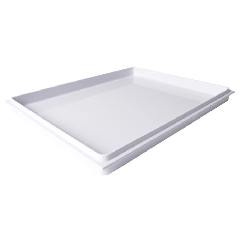 GET Enterprises M12152LID-W 15 Inch Food Pan Cover White Melamine Break Resistant GET Enterprises M12152LID-W 15 Inch Food Pan Cover White Melamine Break Resistant