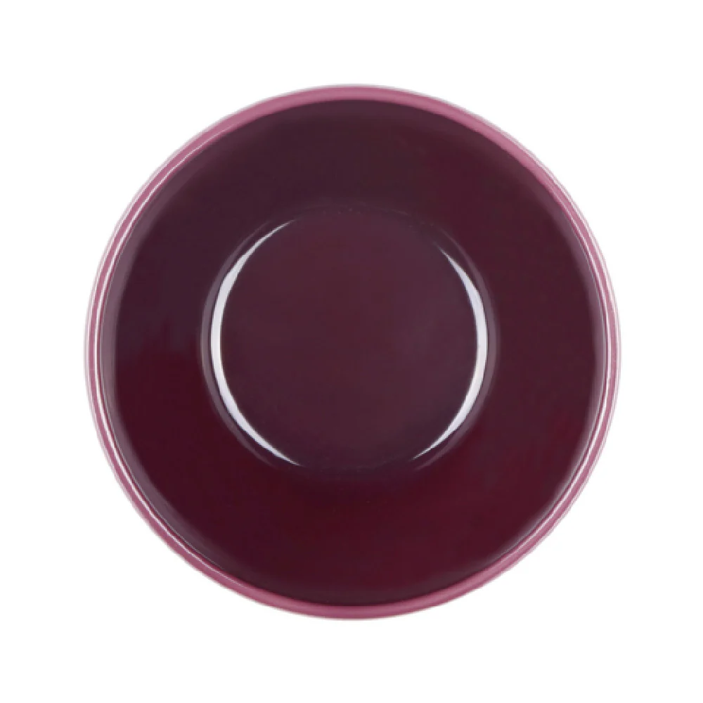 GET Enterprises DGB45R-PG 4 3/4 Inch 15 Oz Round Bowl Melamine Purple Glaze