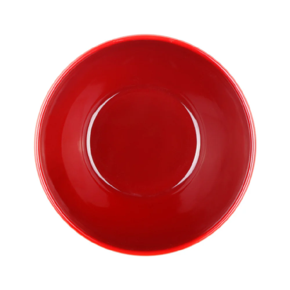 GET Enterprises DGB625R-RG 5 1/2 Inch Diameter Bowl 24 Oz Melamine Red Glaze