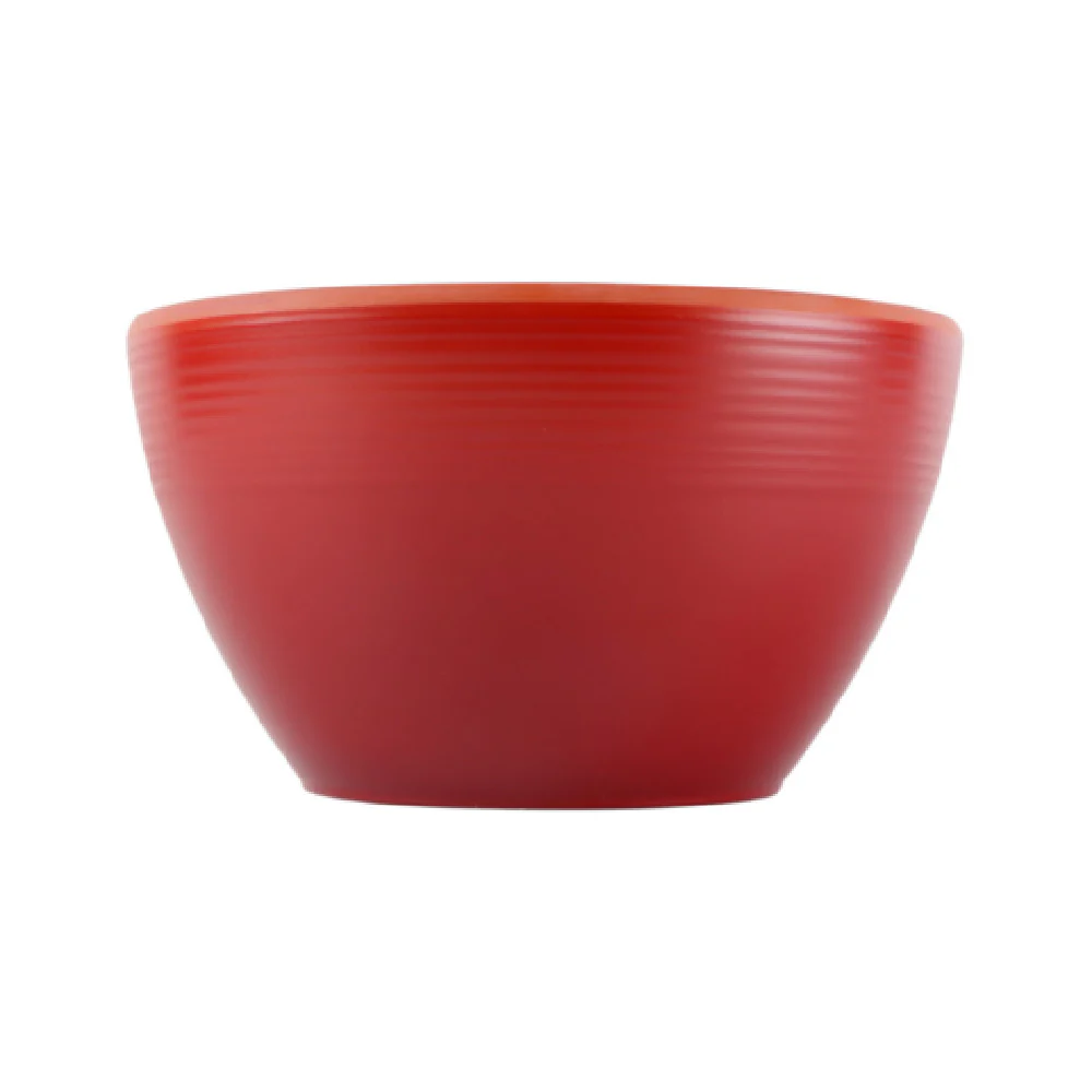 GET Enterprises DGB625R-RG 5 1/2 Inch Diameter Bowl 24 Oz Melamine Red Glaze GET Enterprises DGB625R-RG 5 1/2 Inch Diameter Bowl 24 Oz Melamine Red Glaze