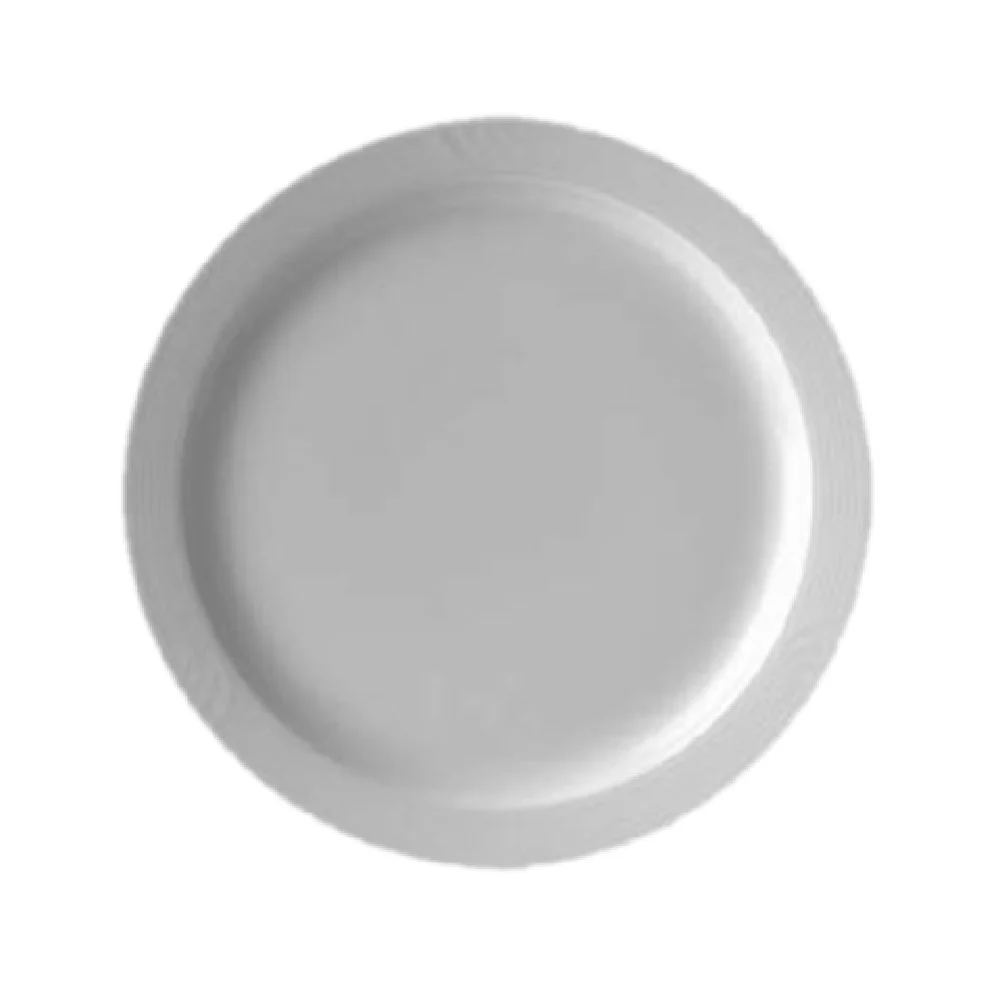 BauscherHepp 250625 10-1/8 Inch Diameter Plate Round Narrow Rim Porcelain BauscherHepp 250625 10-1/8 Inch Diameter Plate Round Narrow Rim Porcelain